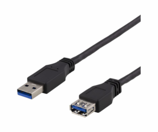 DELTACO USB3-241,Kábel USB 3.1 A-A  1m predlžovací