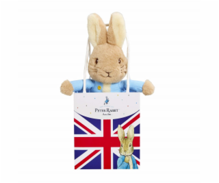 Rainbow Plyšový králíček Petr v tašce Union Jack