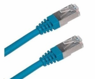 XtendLan patch kabel Cat6A, SFTP, LS0H - 0,3m, modrý