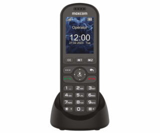 MAXCOM Telefón COMFORT MM39D SE, čierny