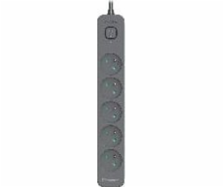 Tracer 47429 Zebra mobile ready 1,5m (5 zásuvek + 2USB 2,1A)