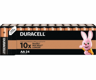 Duracell Baterie Basic AA/LR6 Blister 24 ks.