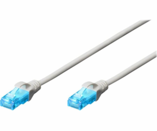 Digitus Propojovací kabel RJ45-RJ45, kat.5e, U/UTP, AWG 2...