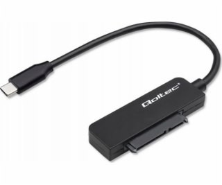 Qoltec SATA adaptér | Adaptér SSD HDD 2,5  | USB-C | Supe...