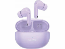 USAMS Bluetooth TWS 5.3 X-Don Series Duální mikrofon ENC sluchátka fialová