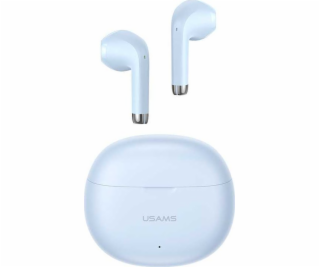 USAMS Sluchátka Bluetooth 5.3 TWS řady Rhymbo Modrá