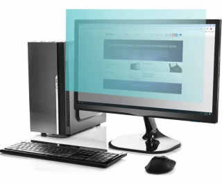 Qoltec 21,5palcový filtr modrého světla | 16:9 | Ochrana ...