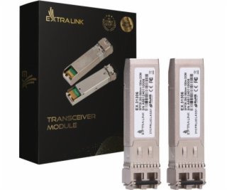 Extralink Modul SFP28 25G 2-Pak 25 Gb/s, LC/UPC Duplex, 8...