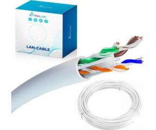 Extralink CAT6 UTP(U/UTP) kabel vnitřní kroucená dvoulink...