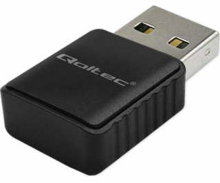 Qoltec Bezdrátový adaptér Ultra rychlý DUAL mini WiFi 2 x...