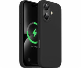 CRONG Magnetický barevný kryt iPhone 16 MagSafe Case (černý)