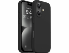 CRONG Barevný kryt iPhone 16 (černý)