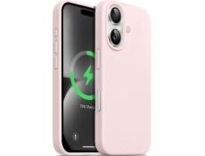 CRONG Barevný kryt magnetické pouzdro iPhone 16 MagSafe (pískově růžové)