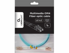 Gembird Multimode duplexní optický kabel OM4 50/125, LC/LC, 1 m