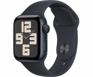 Apple Watch SE GPS + Cellular, 40mm půlnoční hliníkové po...