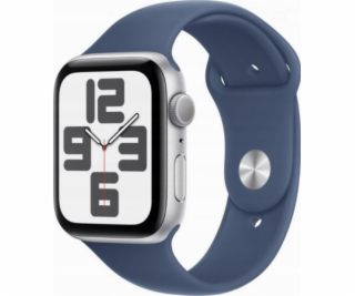 Apple Watch SE GPS, 44mm stříbrné hliníkové pouzdro s dží...
