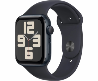 Apple Watch SE GPS, 44mm půlnoční hliníkové pouzdro s půl...