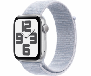 Apple Watch SE GPS, 40mm stříbrné hliníkové pouzdro se sp...