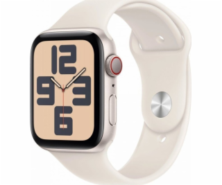 Apple Watch SE GPS + Cellular, 44mm hliníkové pouzdro Moo...