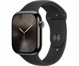 Apple Watch Series 10 GPS + Cellular, 46mm břidlicové tit...