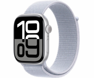 Apple Watch Series 10 GPS + Cellular, 46mm stříbrné hliní...