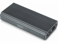 Digitus Kryt USB 4.0 typu C pro hliníkové SSD M.2 NVMe 40 Gb/s, bez použití nářadí