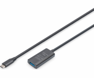 Digitus Aktivní prodlužovací kabel, USB 3.2 Gen1 5Gbps, U...
