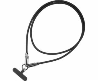 TB 2v1 USB C kabel Lanyard 1m Black