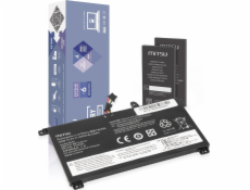 Mitsu Baterie 01AV493 pro Lenovo ThinkPad T570 T580 P51S 2000 mAh (30 Wh) 15,2V