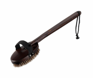 Saunový kartáč RENTO, Tmavý bambus