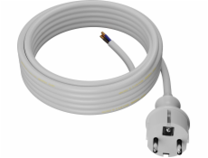 AWTools KABEL SE ZÁSTRČKOU 3m 2x1,5 BÍLÁ H05VV-F