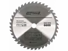 AWTools Kotoučová pila na dřevo 230 x 30/22/16 mm 24z (AW48472)