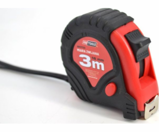 AWTools Červenočerný metr 3 m x 16 mm (AW27133)