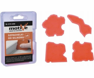 AWTools silikonové špachtle 4 kusy (AW27700)