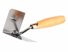 AWTools Nerezová štuková stěrka, vnitřní úhel 60x80mm AW30243