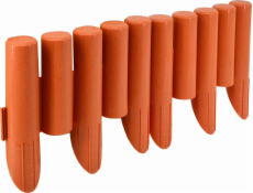 AWTools Garden Palisade 8 ks. 2,3 m Terakota AW60421