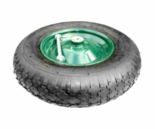 AWTools Pneumatické kolo trakaře 400mm s kovovým ráfkem l...