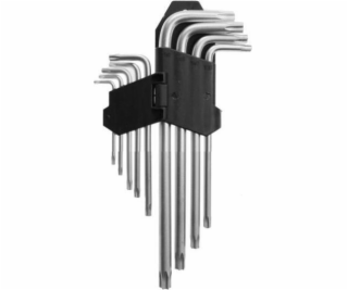 AWTools Sada torxových klíčů ve tvaru L T10-T50 9 ks. (AW...