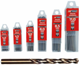 AWTools kov kobaltový válcový vrták 3,5mm 10ks. (AW42035)