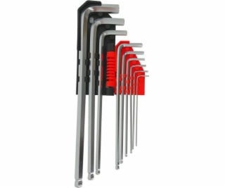 AWTools imbusové klíče 9 kusů s kuličkou (AW35016)