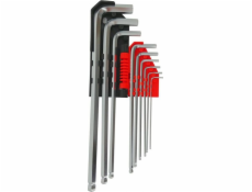 AWTools imbusové klíče 9 kusů s kuličkou (AW35016)