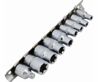 AWTools SADA ZÁSUVEK TORX 1/4 3/8 E5-E16 - 9 KUS
