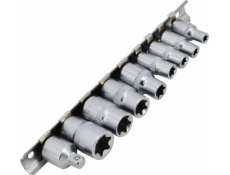 AWTools SADA ZÁSUVEK TORX 1/4 3/8 E5-E16 - 9 KUS
