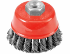 AWTools hrnkový kartáč 65 mm / kroucený drát / ZÁVIT M14 (AW40538)