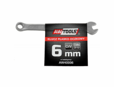 AWTools 6mm otevřený klíč (AW40006)