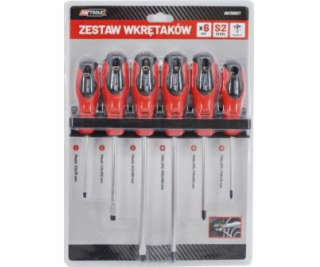 AWTools Sada šroubováků na závěs S2 6 ks. (AW36807)