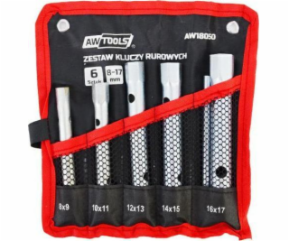 AWTools Trubkové klíče 6ks. /8mm-17mm/