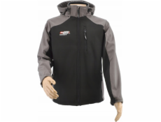 Pánská bunda AWTools SOFTSHELL JACKET MIKINA T4/ ŠEDOČERNÁ/ XXL