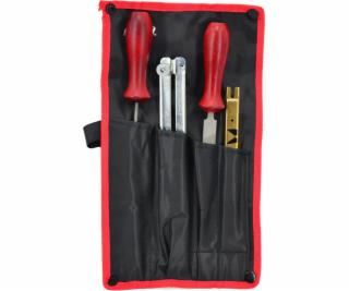 AWTools SADA NA OSTŘENÍ ŘETĚZU 4,0 mm 4 kusy