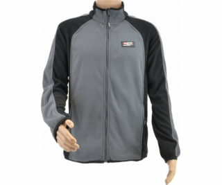 AWTools T1 FLÍSOVÁ MIKINA/ ŠEDOČERNÁ/ XL